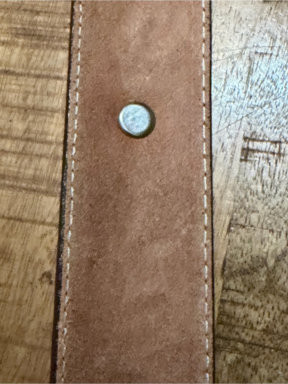 Vintage Montana Silversmiths Silver Plate Buckle Tooled Leather Belt 36” Western - Picture 11 of 16